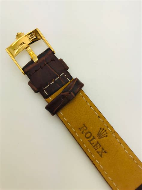 rolex watch leather bands|replacement bands for Rolex watches.